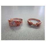 2) Rings Size 8