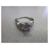 Silver Colored Ring Size 10