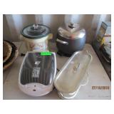 George Foreman Grill, Crock Pot, Electric Pot