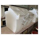 3) Food Containers with Scoops