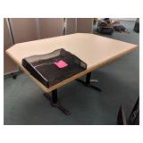 Office Table, Paper Tray, Storage Cabinet