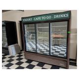 Commercial 3 Door Fridge by True