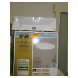 5) 12" Round Ceiling Puffs With White Finish