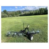Pull Behind Lawn Weeder