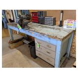 Work Bench, 3) Tool Compartment Organizers**