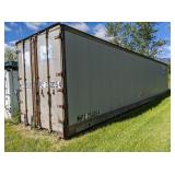 Gray Container 43ft Long