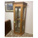 Curio Cabinet - Mirrored Glass is Broken