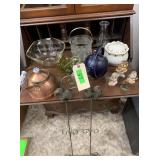 Tea Pots, Ice Bucket, Owls, Decanter, Plate Shelf