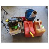 Gas Cans, Tool, Hose Attachments