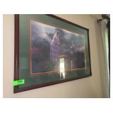 Children Working in Garden Framed Print, Clock