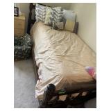 XL Twin with Sheets Bedding and Decorative Pillows