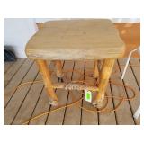 Log Side Table