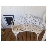metal Decorative Bench