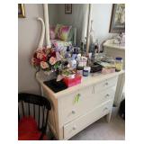 Dresser With Vanity Mirror and Tall Dresser