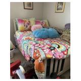 Full Bed, Frame, Box Spring, Mattress