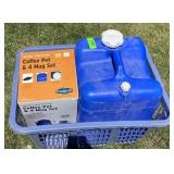 Camping Lot, 7 Gallon Water Jug, Mess Kit