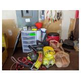 New Tie Down Straps, Clamp, Plastic Drawers with