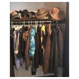 Contents of Closet: Hats, Coats, Jackets