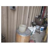 Rolling Wash Bin, Hoses, Filters, Buckets