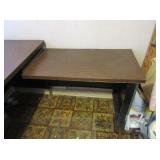 Corner Desk, Rolling Office Chair