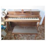Kohler and Campbell Piano, Bench, Sheet Music