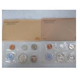 1957 And 1958 Philadelphia Proof Coin Sets