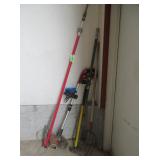 Trimmers, Axe, Pitchfork, Mop