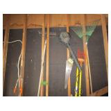 Rakes, Blower, Hand Saw, Shears