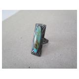1920s-1930s Era Sterling Turquoise Native American