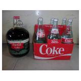 Vintage Coke Bottles & Syrup