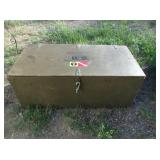 Army Trunk with Tray