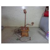 Coffee Grinder Lamp