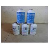5 Cans 134a Refrigerant