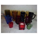 Variety of Colored Glasses