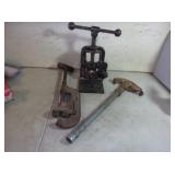 Pipe Cutter, Bender and Vise