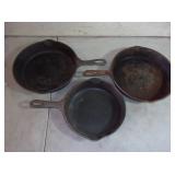 Cast Iron Skillets - Wagner and USA