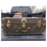 Army Trunk with Tray