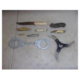 Knives & Hand Cuffs