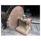 Vintage Belt Drive Saw