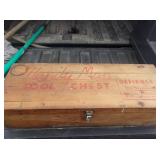 Vintage Stanley Wood Tool Box