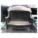Antique Claw Foot Radiant Fire Heater
