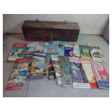 Map Collection & Wood Tool Box