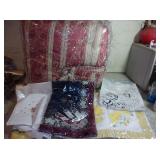 Queen Comforter, Table Cloths & More