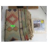 Aztec Style Rug, Rug Gripper
