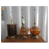 3) Lamps with Glass Bases