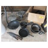 Cooking Pots and Pans, Baking Sheets, Knives