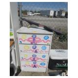 Chest of Drawers with Painted Bows, Ripstik