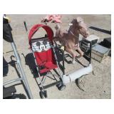 Childrens Rocking Horse, Mickey Mouse Stroller