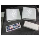 Binders and Boxes of Football Cards