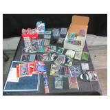 NASCAR Action Figures, Baseball and Football Cards